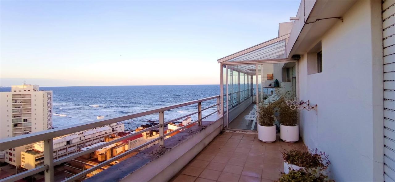 Penthouse Centrico Con Vista Al Mar, Parrilla Privada Y Terraza Espaciosa Пунта дел Есте Екстериор снимка
